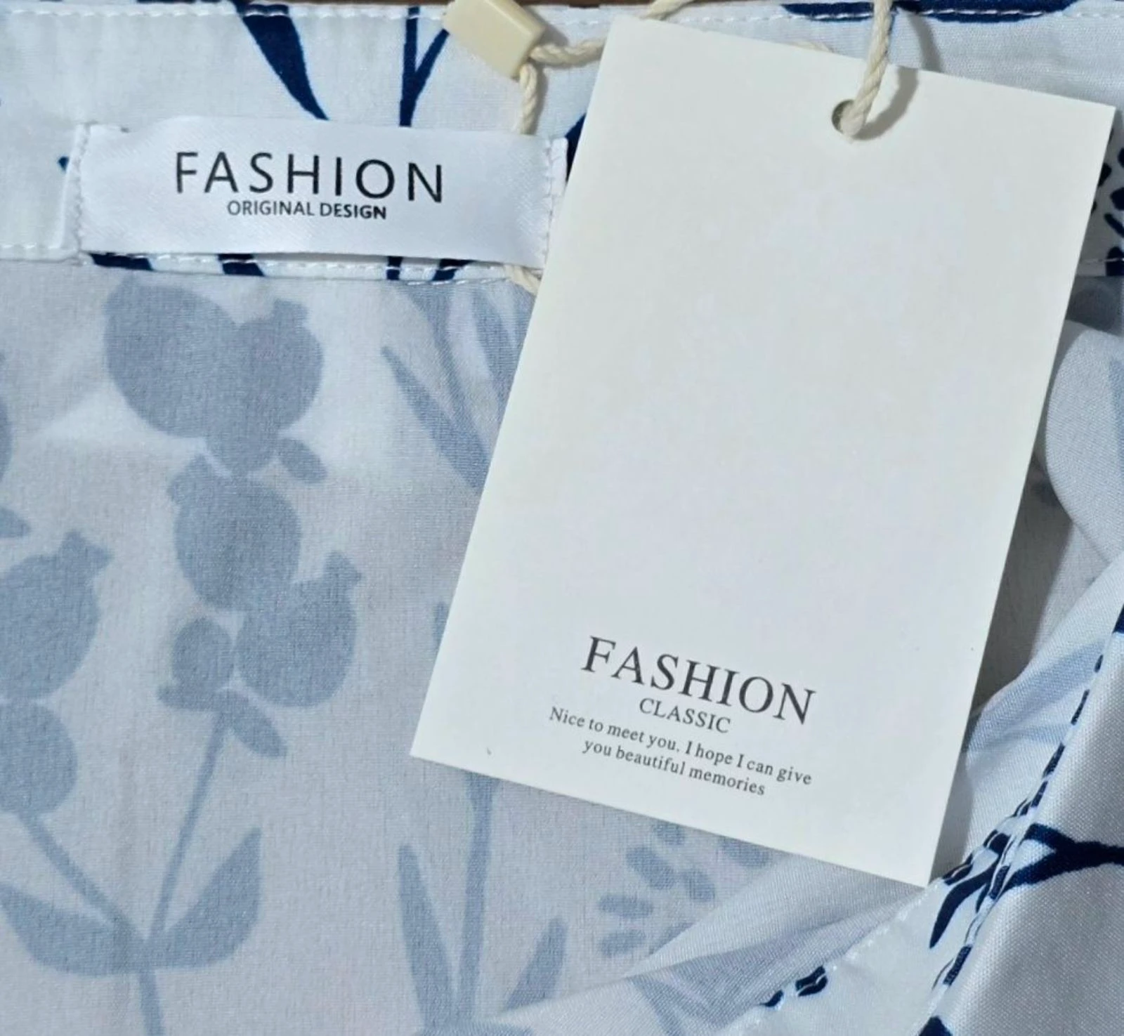 Camisa con estampado floral de manga larga. – photo 3